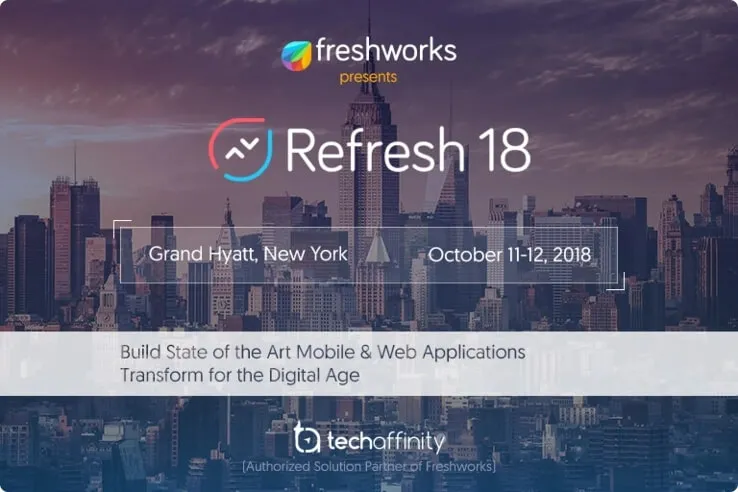 TechAffinity at Refresh18, New York